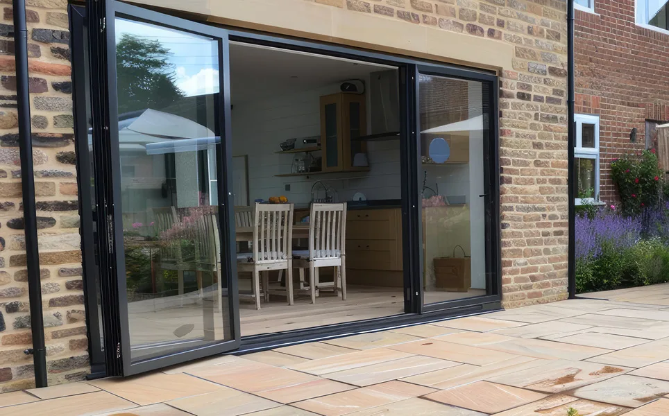 Aluminium Bifolding Doors example